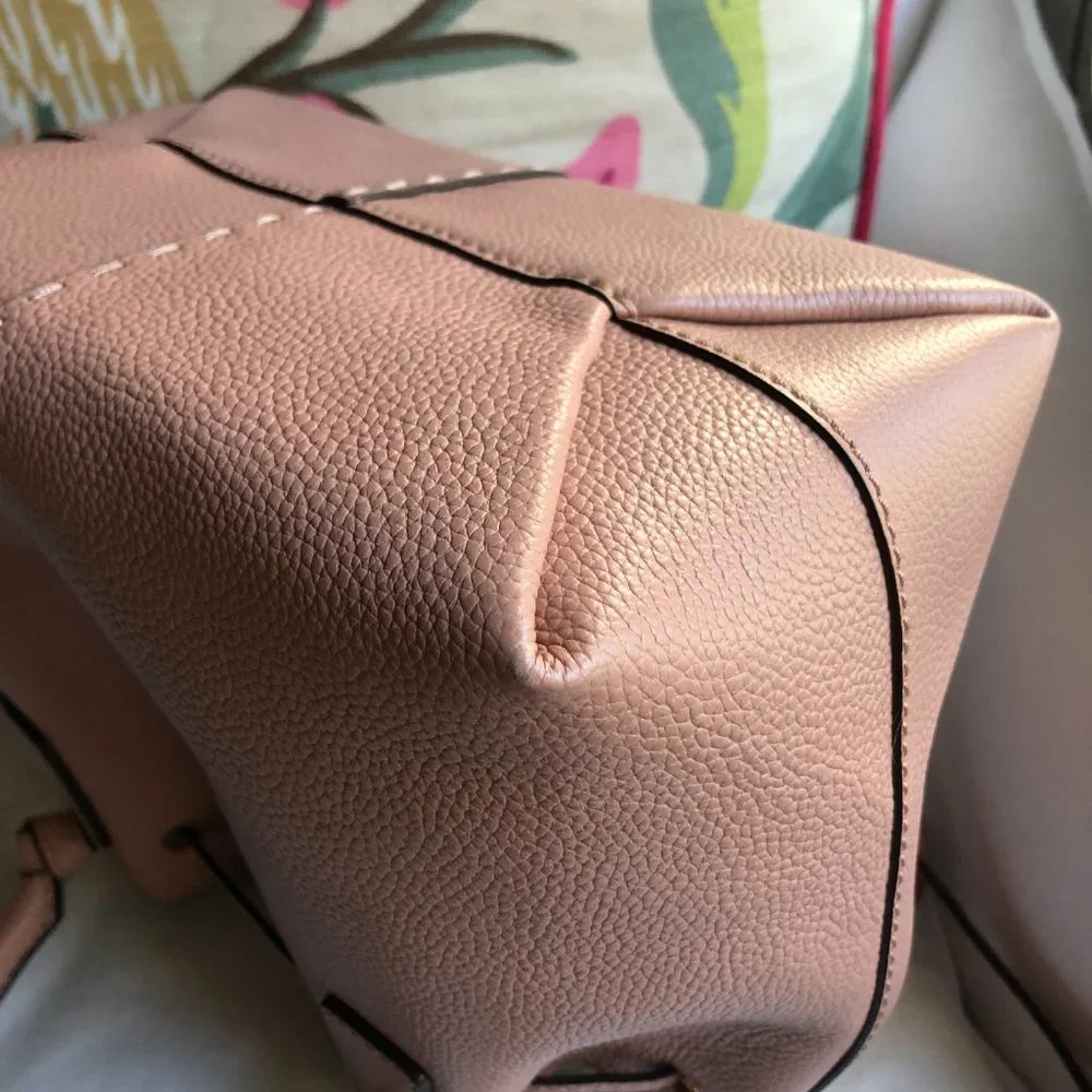 💗 Tory Burch McGraw Small Drawstring Satchel in Medowsweet